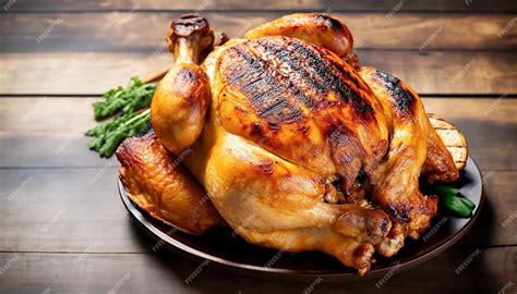 Premium Photo | Grilled whole chicken