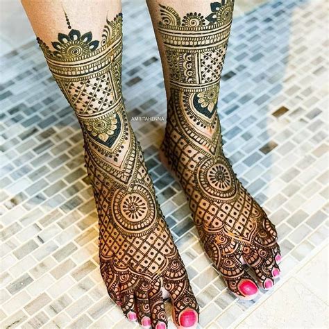 50+ Amazing Leg Mehndi Designs Which Are Perfect For Bridal | Bridal ...