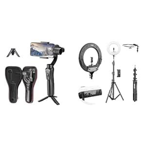 DIGITEK 3-Axis Handheld Gimbal Stabilizer for Smartphones & Gopro with ...