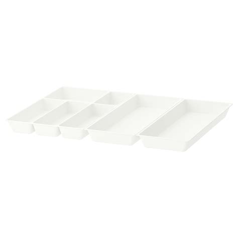 UPPDATERA cutlery tray/2 utensil trays, white, 72x50 cm (281/4x191/2 ...