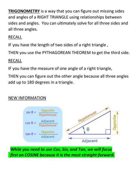 Image result for Cosine Trigonometry
