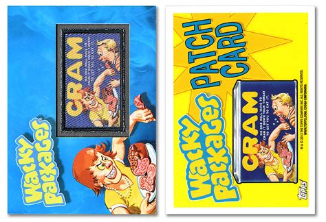 Wacky Packages ANS11 Patch Cards