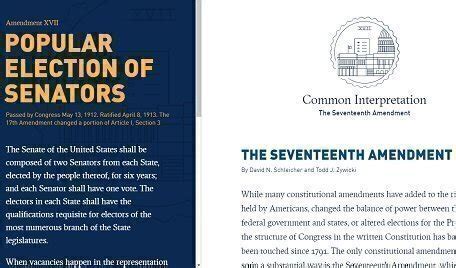 Image result for 17th Amendment Explained