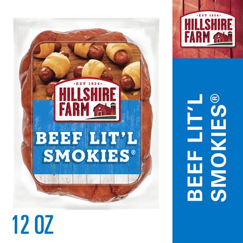 Hillshire Farm® Beef Lit'l Smokies® Smoked Sausage, 12 oz. - Walmart ...