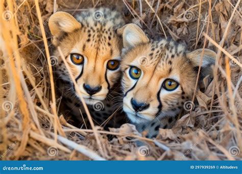 Detail of Cheetahs Flanks Focusing on Spot Formation Stock Image ...