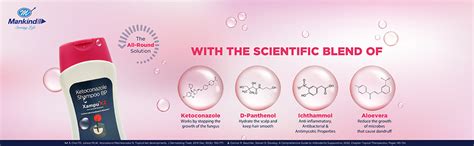 Mankind Xampu KZ Anti Dandruff Shampoo with Ketoconazole | 5.5 pH ...