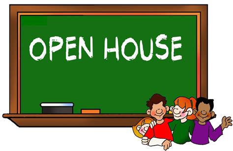School Open House Clipart