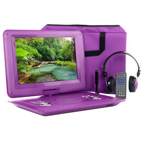 Trexonic 14.1 Inch Portable DVD Player with Swivel TFT-LCD Screen and ...