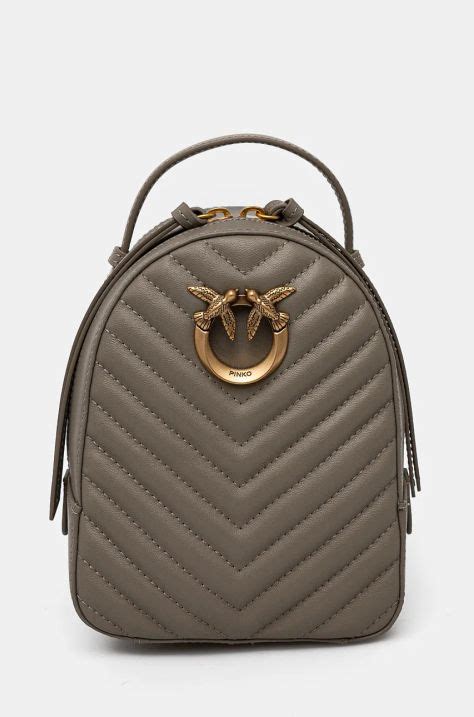 Doughnut Plecak Plato damski kolor szary duży gładki | Answear.com