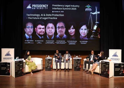 Presidency Legal Industry Interface Summit 2025: Collaboration Success
