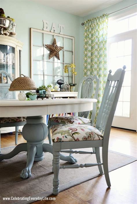 dining room table painted