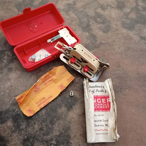 Image result for Singer Sewing Machine Buttonhole