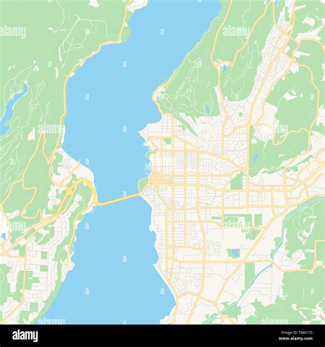 Kelowna British Columbia Map