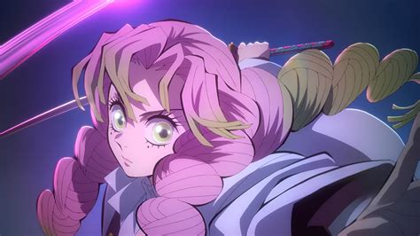 Mitsuri Kanroji - Stunning 4K Ultra HD Demon Slayer Wallpaper