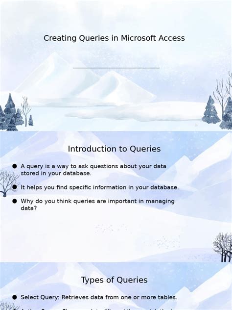 Image result for Create Queries Access Database 2016