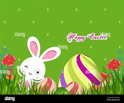 Image result for Easter Bunny Coloured Template