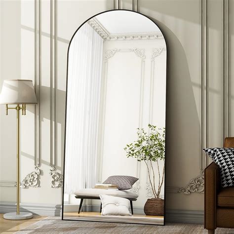 Amazon.com: Easly Oversized Full-Body Mirror, 76" x 34" Arched Full ...