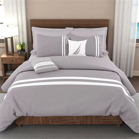 Buy NAUTICA Coastal Stripe Cotton Double Comforter from Nautica at just ...