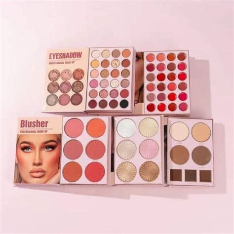 Hudamoji 5 Pages Complete Makeup Book Palette - beautygirl-pk