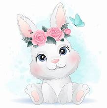 Image result for Baby Rabbit Art