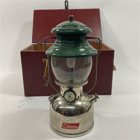 Vintage Coleman Lantern Mantles Vtg Coleman Gas Lantern Model 220F