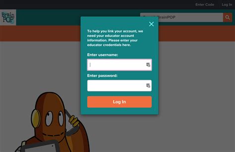 Log In Brainpop