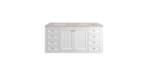 James Martin Vanities 305-V60D-GW-3ESR-BN Chicago 60" Free Standing or ...