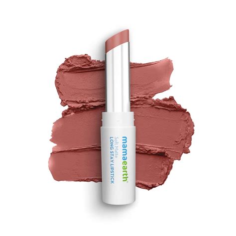 Buy Mamaearth Soft Matte Long Stay Lipsticks with Jojoba Oil & Vitamin ...