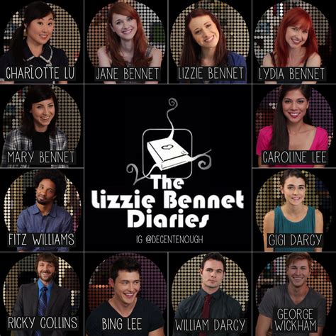 The Lizzie Bennet Diaries from @decentenough on Instagram