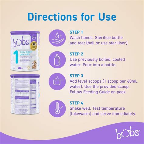 Bubs Goat Milk Infant Formula Stage 1, Infants 0-6 India | Ubuy