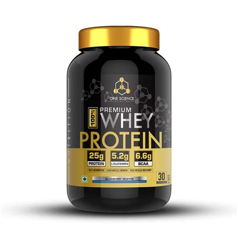 One Science Nutrition (OSN) 100% Premium Whey Protein – Blueberry Muff ...
