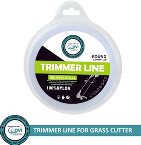DVI TRIMMER LINE/NYLON ROPE FOR ALL TYPE OF BRUSH CUTTER (3MM 50MTR ...