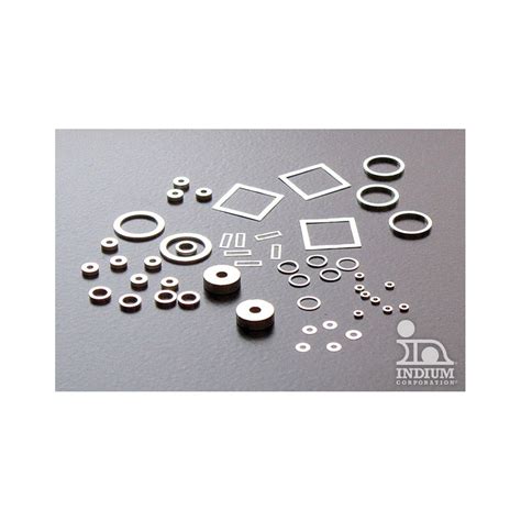 Indium Solder Preform Rectangle SAC405, 2.244" x 1.909" | ConRo