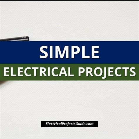Simple Electrical Projects 的图像结果