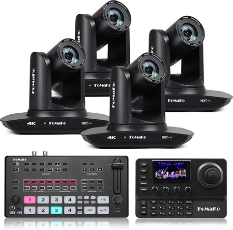 FoMaKo 4K 20X PTZ Camera HDMI, AI Auto-Tracking,for India | Ubuy