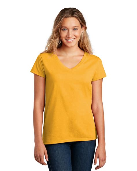 District DT8001 | District DT8001 Women's Re-Tee V-Neck