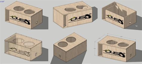 Dual 15In Sub Box Design 的图像结果