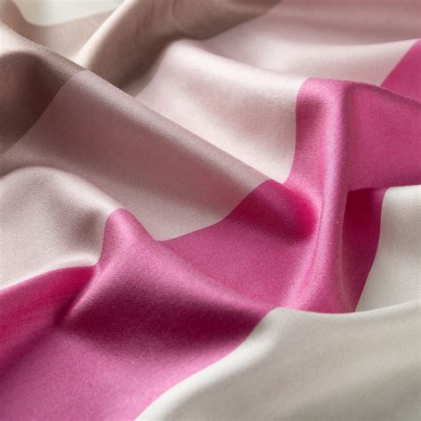 Block Striped Silk Scarf Model 19 | Ipekevi