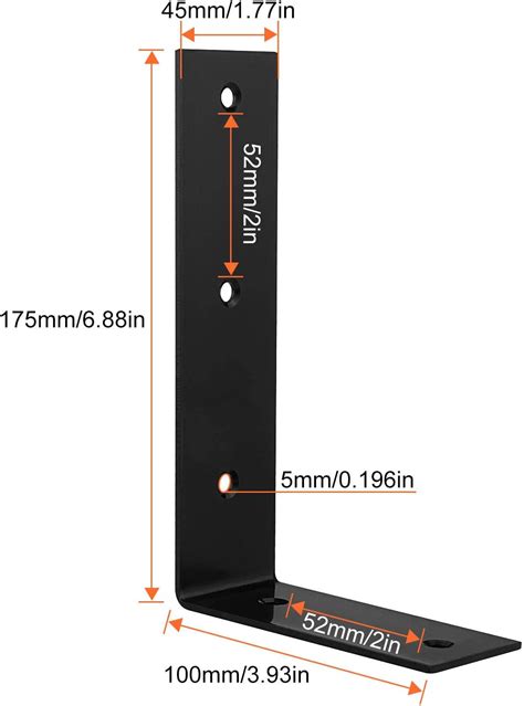 STARVAST Heavy Duty L-Shaped Shelf Brackets - Set of India | Ubuy