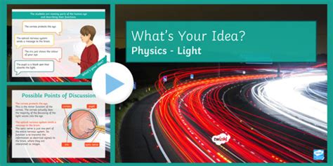 KS3 How We See What's Your Idea? PowerPoint (teacher made)