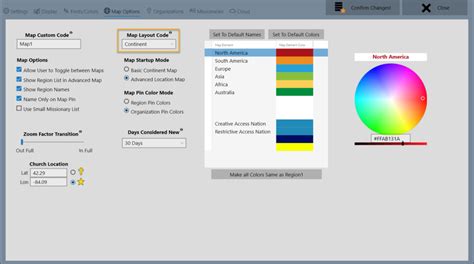 Image result for Map Layout Options