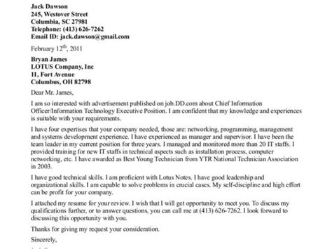 Information Technology Cover Letter 的图像结果