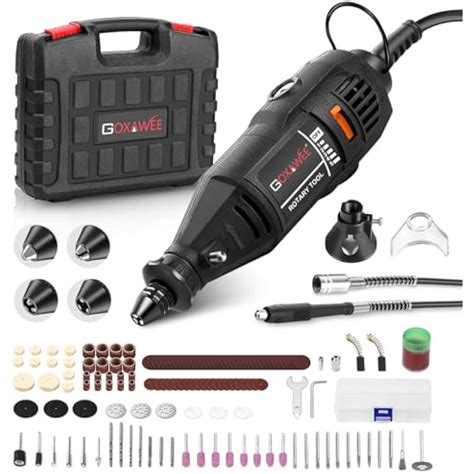 GOXAWEE Rotary Tool Kit with MultiPro Keyless Chuck India | Ubuy