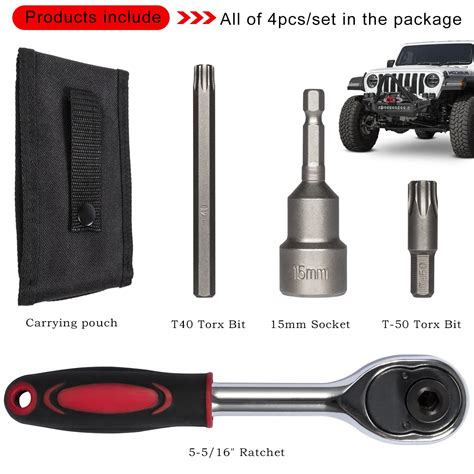 Hard Top and Door Removal Torx Set Tool Kit Replace 68361574AB ...