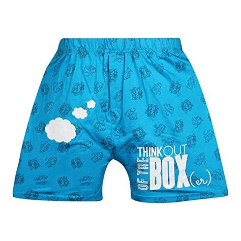 Buy Chaddy Buddy Think Out of The Boxer Printed Cotton Boxer Shorts for ...