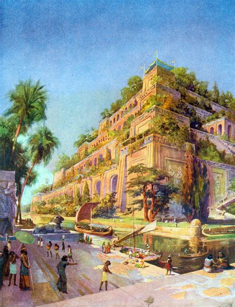 Hanging Gardens of Babylon | Location, Images, History, & Facts ...