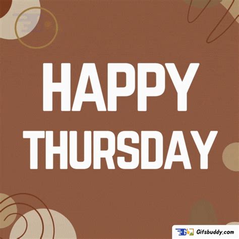 Happy Thursday Morning Gif - Gifsbuddy.com