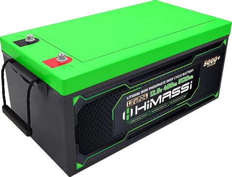 HiMASSi 12V 400Ah Lithium Battery with Built-in BMS - Ideal India | Ubuy