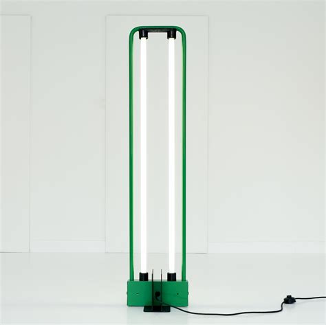 Gian Nicola Gigante fluorescent floor lamp, 1980s | #155620