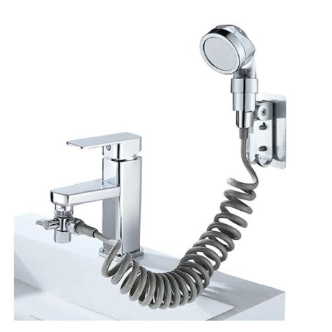 Kruvad Washbasin Faucet External Shower Set Double Control Switch ...